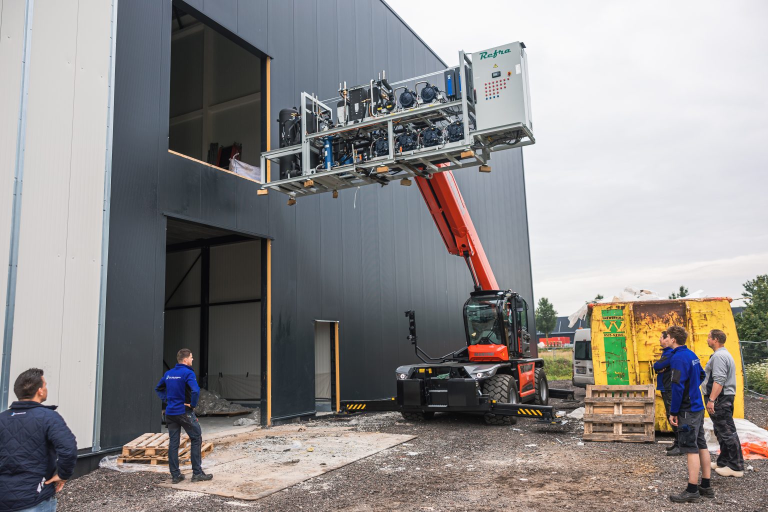 Aan het werk bij D.I. Koeltechniek